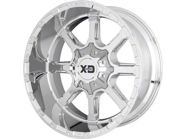 XD Mammoth Chrome 6-Lug Wheel; 22x10; 12mm Offset (17-23 Titan)