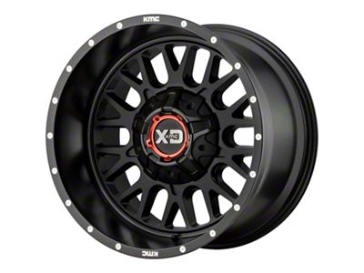 XD Snare Satin Black 6-Lug Wheel; 20x12; -44mm Offset (22-23 Tundra)