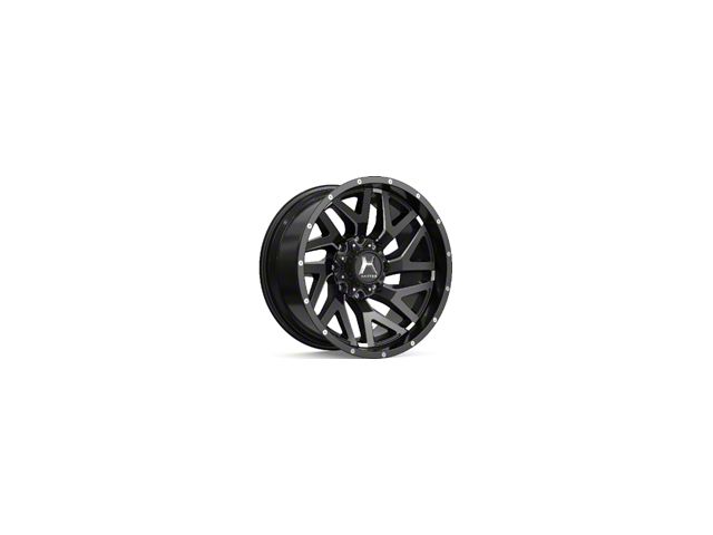 Hartes Metal Stealth Gloss Black Machined 6-Lug Wheel; 20x10; -18mm Offset (10-24 4Runner)