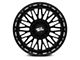 Moto Metal Stinger Gloss Black 6-Lug Wheel; 22x12; -44mm Offset (03-09 4Runner)