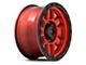 KMC Mesa Candy Red with Black Lip 6-Lug Wheel; 18x9; 18mm Offset (05-15 Tacoma)