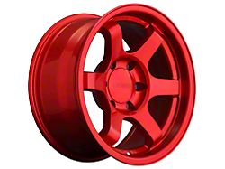 9Six9 Wheels SIX-1 Truck/SUV Candy Apple Red 6-Lug Wheel; 18x9; 0mm Offset (22-23 Tundra)