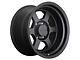 9Six9 Wheels SIX-1 Deep Matte Black 6-Lug Wheel; 17x8.5; -10mm Offset (21-24 Bronco, Excluding Raptor)