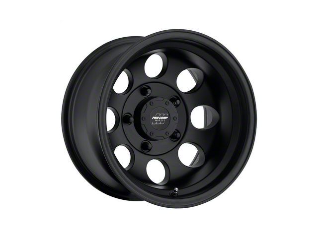 Pro Comp Wheels Vintage Flat Black 6-Lug Wheel; 17x9; -6mm Offset (10-24 4Runner)