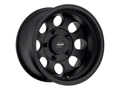 Pro Comp Wheels Vintage Flat Black 6-Lug Wheel; 17x9; -6mm Offset (05-15 Tacoma)
