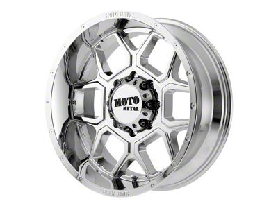 Moto Metal MO981 Spade Chrome 6-Lug Wheel; 20x12; -44mm Offset (2024 Tacoma)