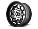 Moto Metal MO990 Rotary Gloss Black Machined 6-Lug Wheel; 20x12; -44mm Offset (05-15 Tacoma)