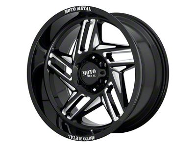 Moto Metal MO996 Ripsaw Gloss Black Milled 6-Lug Wheel; 20x12; -44mm Offset (03-09 4Runner)