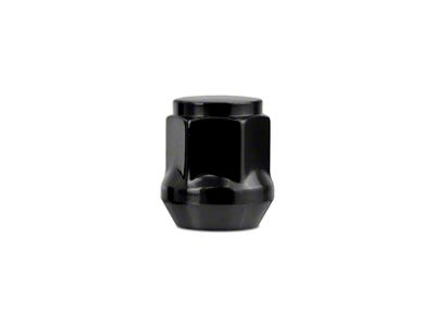 Mishimoto Black Steel Acorn Lug Nuts; M14 x 1.5; Set of 24 (22-23 Tundra)