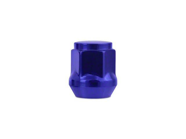 Mishimoto Blue Steel Acorn Lug Nuts; M14 x 1.5; Set of 24 (16-24 Titan XD)
