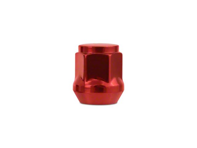 Mishimoto Red Steel Acorn Lug Nuts; M14 x 1.5; Set of 24 (22-24 Tundra)