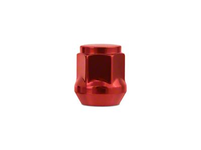 Mishimoto Red Steel Acorn Lug Nuts; M14 x 1.5; Set of 24 (22-23 Tundra)