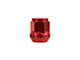 Mishimoto Red Steel Acorn Lug Nuts; M14 x 1.5; Set of 24 (22-24 Tundra)