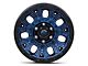 Fuel Wheels Traction Dark Blue with Black Ring 6-Lug Wheel; 17x9; 1mm Offset (05-15 Tacoma)
