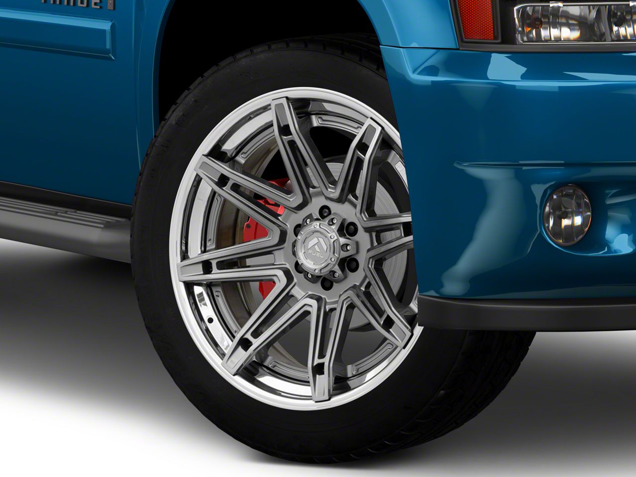 Fuel Wheels Toyota 4Runner Fusion Brawl Platinum with Chrome