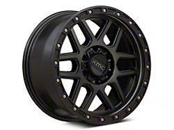 KMC Mesa Satin Black with Gray Tint 6-Lug Wheel; 20x9; 0mm Offset (22-23 Tundra)