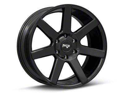 Niche Future Gloss Black 6-Lug Wheel; 22x9.5; 19mm Offset (05-15 Tacoma)