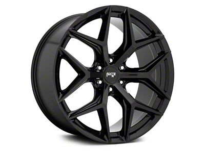 Niche Vice SUV Gloss Black 6-Lug Wheel; 22x9.5; 30mm Offset (03-09 4Runner)