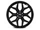 Niche Vice SUV Gloss Black 6-Lug Wheel; 22x9.5; 30mm Offset (16-24 Titan XD)