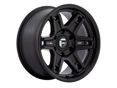Fuel Wheels Slayer Matte Black 6-Lug Wheel; 17x8.5; -15mm Offset (16-23 Tacoma)