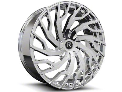 Revenge Luxury Wheels RL-101 Chrome 6-Lug Wheel; 24x9; 25mm Offset (17-24 Titan)