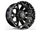 Revenge Off-Road Wheels RV-202 Gloss Black with Dots 6-Lug Wheel; 20x9; 0mm Offset (10-24 4Runner)