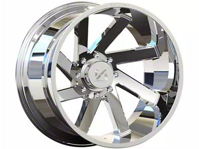Arkon Off-Road Lincoln Chrome 6-Lug Wheel; Right Directional; 20x12; -51mm Offset (22-24 Tundra)