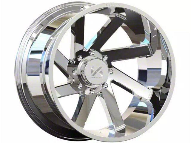 Arkon Off-Road Lincoln Chrome 6-Lug Wheel; Right Directional; 20x12; -51mm Offset (16-24 Titan XD)
