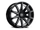 Voxx Vento Gloss Black 6-Lug Wheel; 22x9; 30mm Offset (22-24 Bronco Raptor)