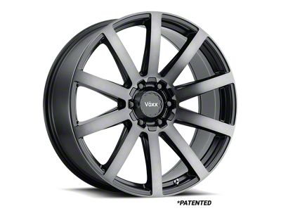 Voxx Vento Gloss Black Dark Tint 6-Lug Wheel; 22x9; 30mm Offset (22-24 Tundra)