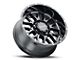 G-FX TM-5 Gloss Black Milled 6-Lug Wheel; 17x8.5; 18mm Offset (03-09 4Runner)