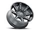 G-FX TR23 Matte Black 6-Lug Wheel; 17x8.5; 18mm Offset (2024 Tacoma)
