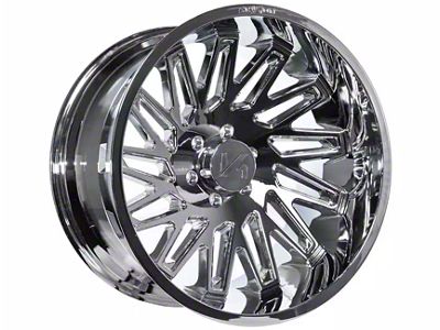 Arkon Off-Road Armstrong Chrome 6-Lug Wheel; Right Directional; 22x12; -51mm Offset (10-24 4Runner)