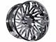 Arkon Off-Road Armstrong Chrome 6-Lug Wheel; Right Directional; 22x12; -51mm Offset (05-15 Tacoma)