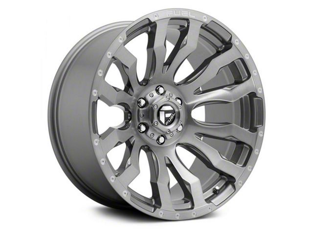 Fuel Wheels Blitz Platinum 6-Lug Wheel; 18x9; 20mm Offset (22-24 Tundra)