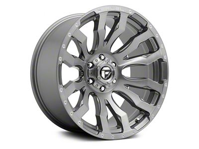 Fuel Wheels Blitz Platinum 6-Lug Wheel; 18x9; 20mm Offset (22-23 Tundra)