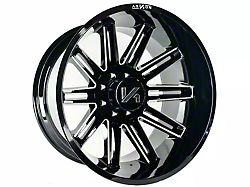 Arkon Off-Road Churchill Gloss Black Milled 6-Lug Wheel; 22x12; -51mm Offset (05-15 Tacoma)