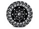 Fuel Wheels Cyclone Matte Machined Double Dark Tint 6-Lug Wheel; 18x9; -12mm Offset (05-15 Tacoma)