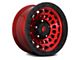 Fuel Wheels Zephyr Candy Red with Black Bead Ring 6-Lug Wheel; 18x9; 1mm Offset (16-23 Tacoma)