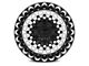 Black Rhino Labyrinth Gloss Black Machined 6-Lug Wheel; 17x9.5; -18mm Offset (05-15 Tacoma)