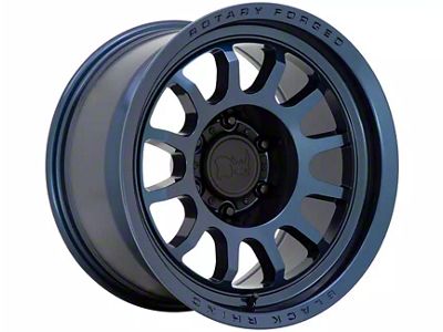 Black Rhino Rapid Midnight Blue 6-Lug Wheel; 17x9; 12mm Offset (10-24 4Runner)