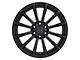 Black Rhino Rotorua Gloss Black 6-Lug Wheel; 17x9.5; 12mm Offset (05-15 Tacoma)