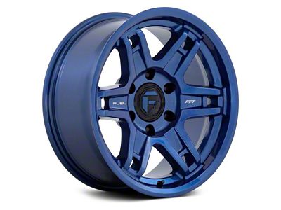 Fuel Wheels Slayer Dark Blue 6-Lug Wheel; 17x8.5; -15mm Offset (05-15 Tacoma)