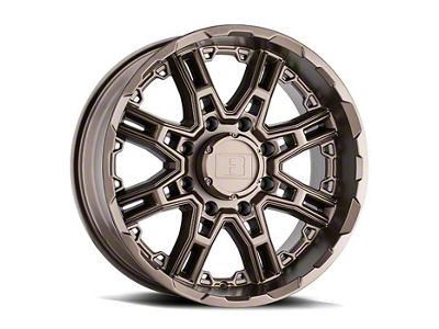 Level 8 Wheels Slingshot Matte Bronze 6-Lug Wheel; 17x8.5; 10mm Offset (05-15 Tacoma)