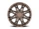 Level 8 Wheels Slingshot Matte Bronze 6-Lug Wheel; 17x8.5; 10mm Offset (21-24 Bronco, Excluding Raptor)