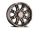 Level 8 Wheels Slingshot Matte Bronze 6-Lug Wheel; 17x8.5; -10mm Offset (16-23 Tacoma)