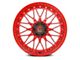 Fuel Wheels Trigger Candy Red 6-Lug Wheel; 17x9; 1mm Offset (16-23 Tacoma)