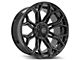 4Play 4P83 Brushed Black 6-Lug Wheel; 24x10; 18mm Offset (16-23 Tacoma)