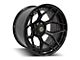 4Play Forged Series 4PF6 Matte Black Center with Gloss Black Barrel 6-Lug Wheel; 24x14; -76mm Offset (16-23 Tacoma)