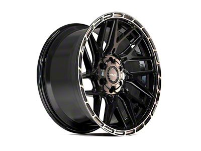 4Play Sport2.0 4PS28 Matte Black 6-Lug Wheel; 24x10; 24mm Offset (2024 Tacoma)